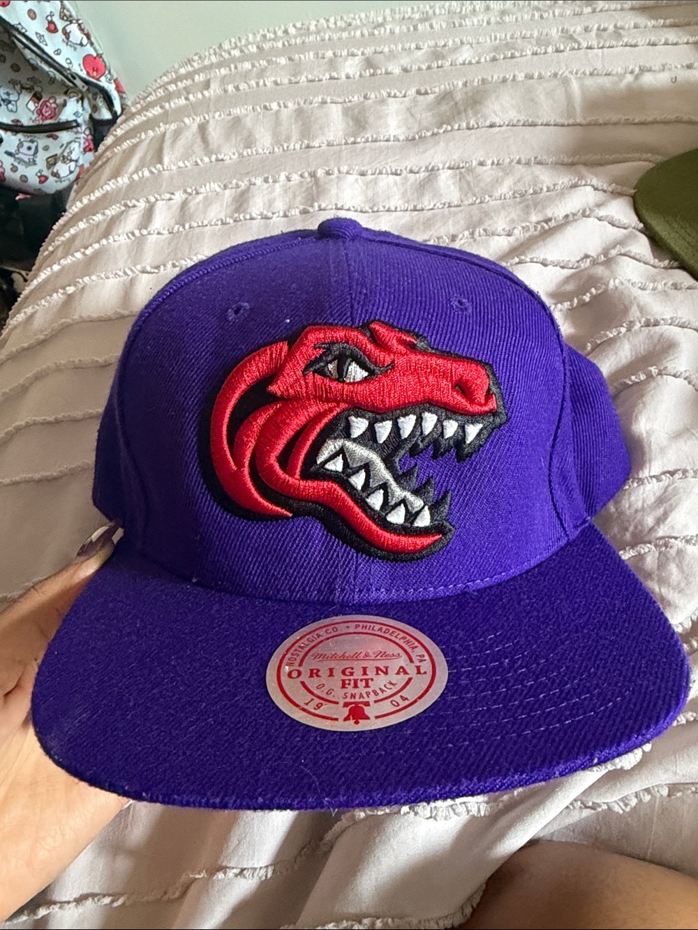 Mitchell & ness raptors hat